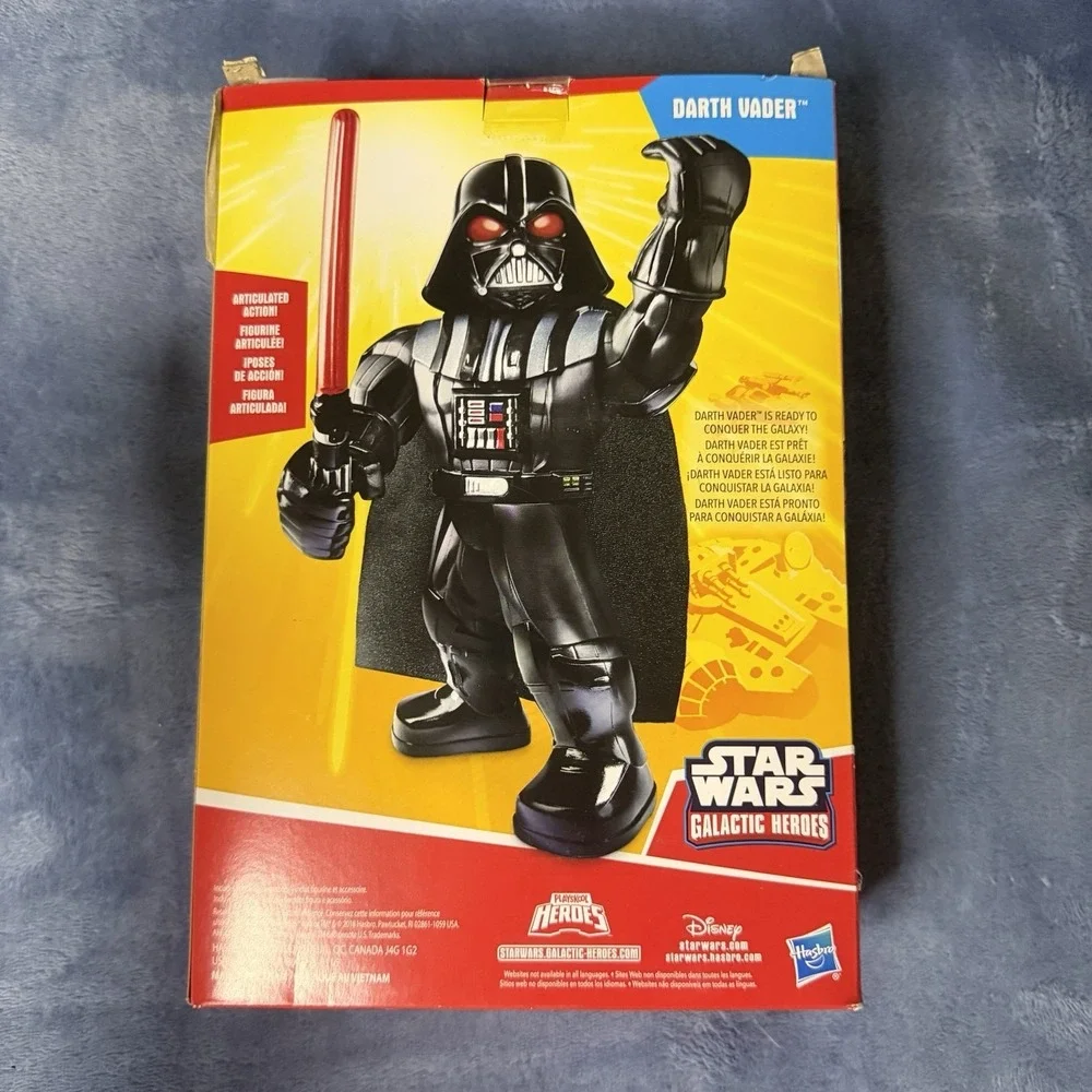 Star Wars: Galactic Heroes Darth Vader Toy Action Figure for Boys and Girls (7